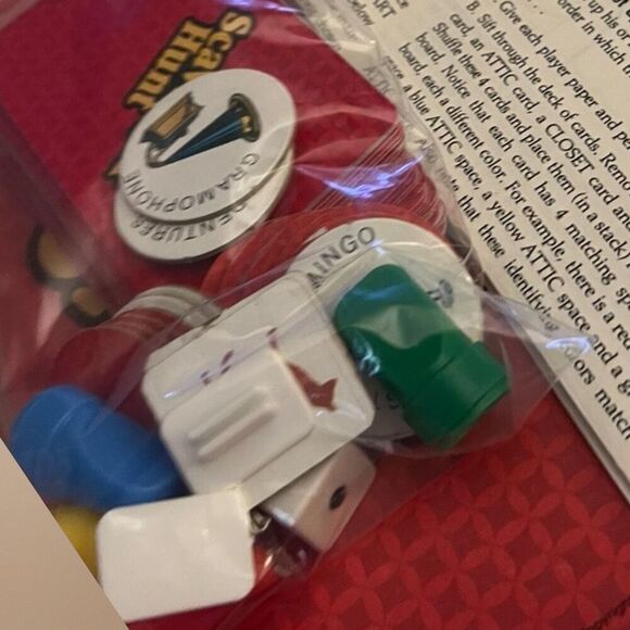 Vintage 1993 Vintage Scavenger Hunt Board Game Milton Bradley Complete - Picture 8 of 8